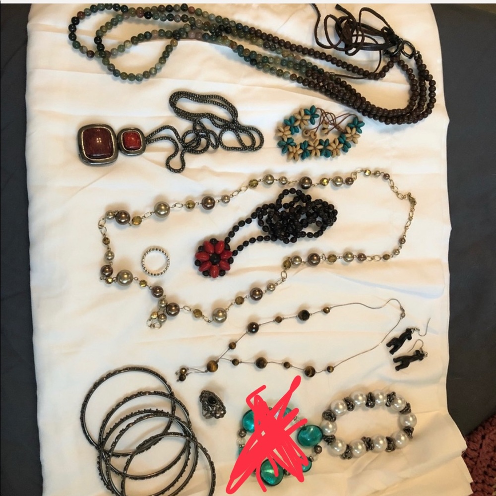 Costume jewelry lot - discounted Murano Glass sold